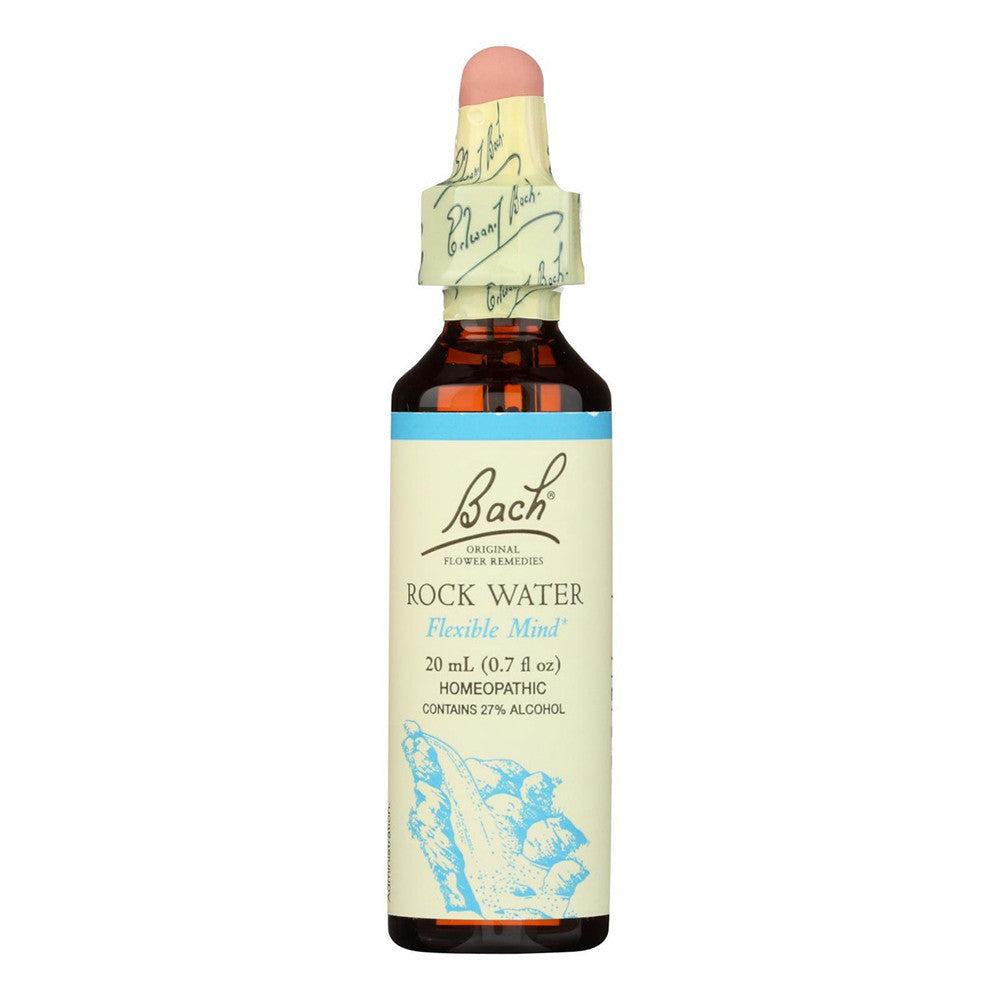 Bach Original Flower Essences For Naturally Occurring Nervous Tension, Rock Water, 20 Ml